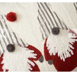 Pottery Barn Christmas Gnomes Pillow Cover (down pillow insert included)